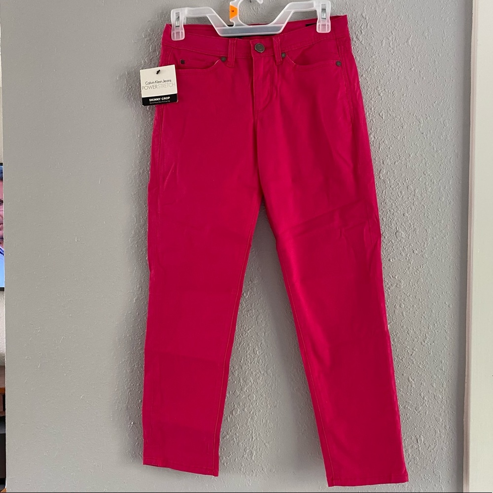 Calvin Klein Skinny Crop Pants